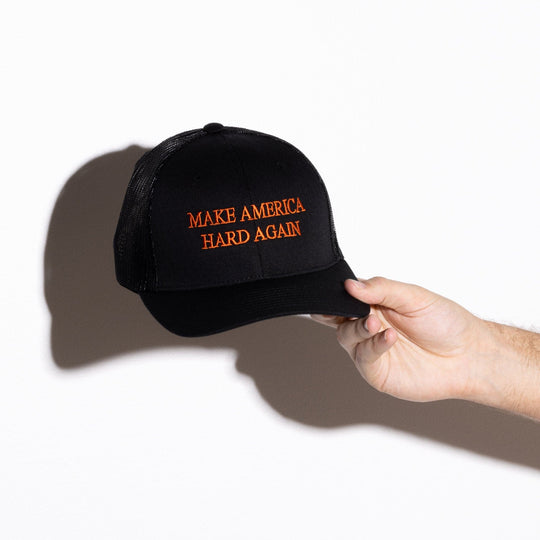 Make America Hard Again - Men's Mesh Viral Trucker Hat