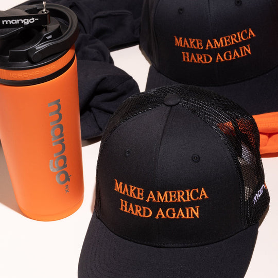 Make America Hard Again - Men's Mesh Viral Trucker Hat