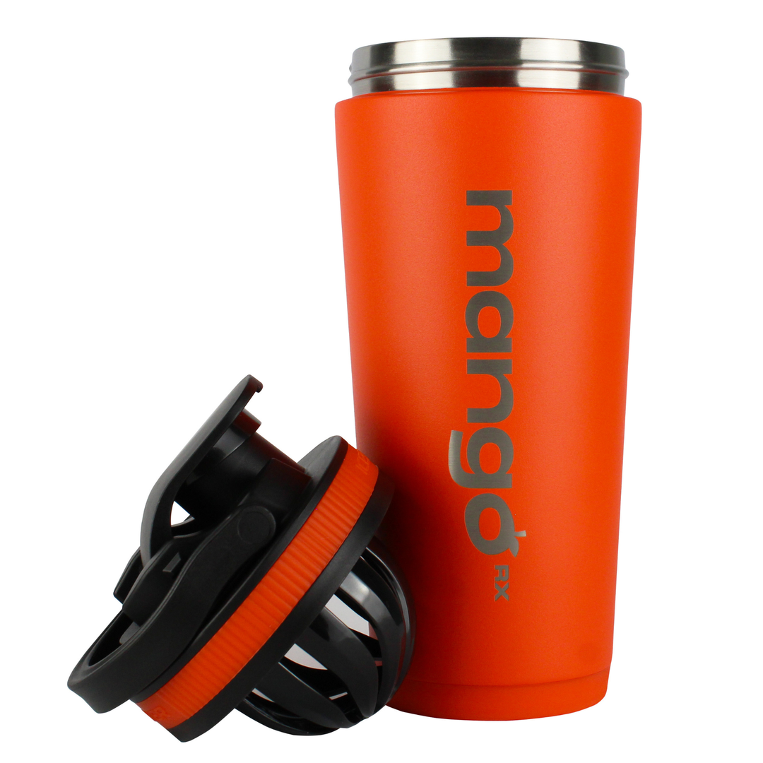 Ice Shaker Double Walled Vacuum Insulated Protein Shaker Bottle